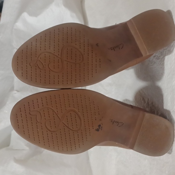 Clarke's Taylor Shine Somerset Chelsea Boot sz 8 - Picture 7 of 8